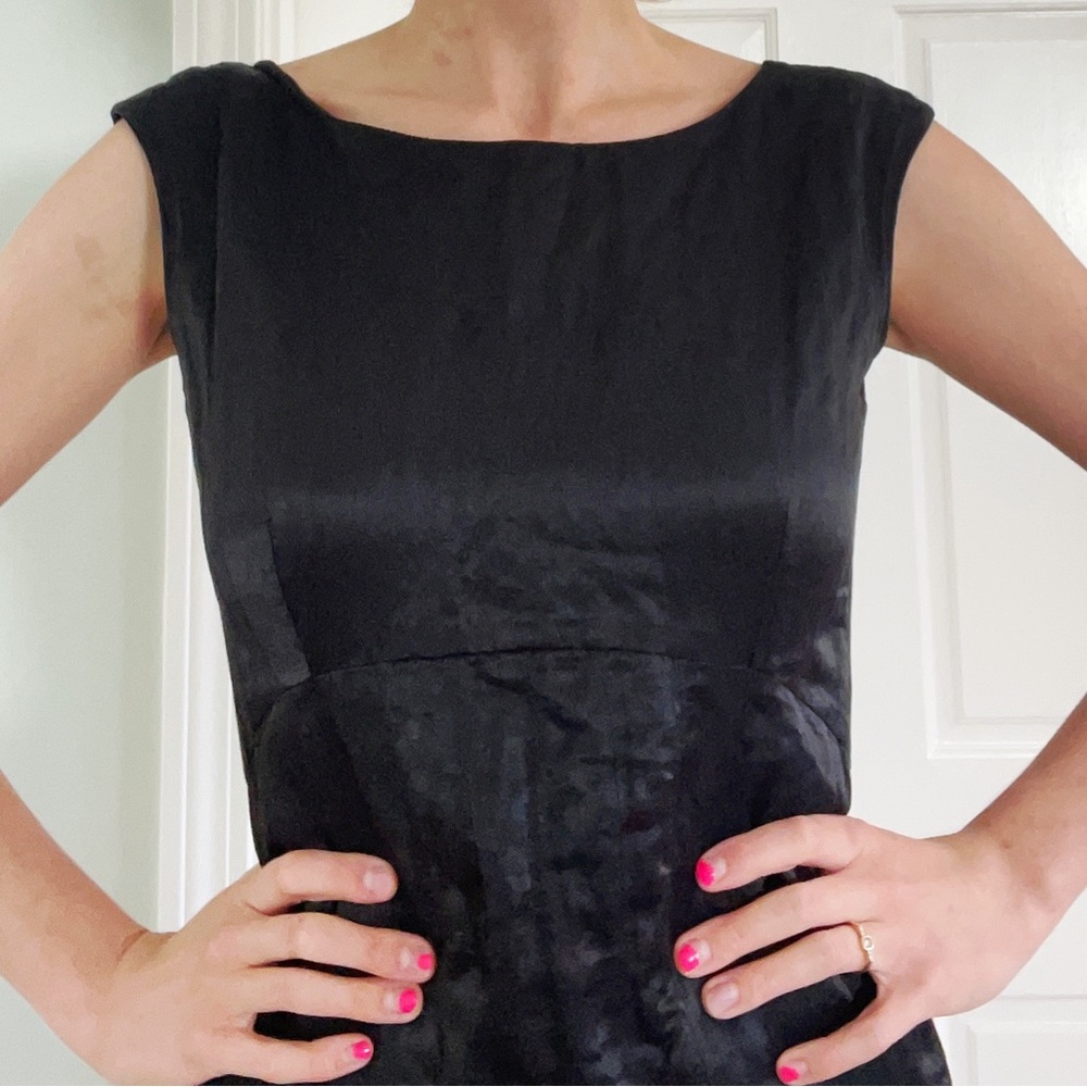 Vintage MARGARET O’LEARY Audrey Hepburn Dress w/Buttons Down the Back